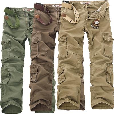 China Anti-pilling in the cargo pants men's sporty men's work pants best casual cargo pants with multi side pockets custom for sale