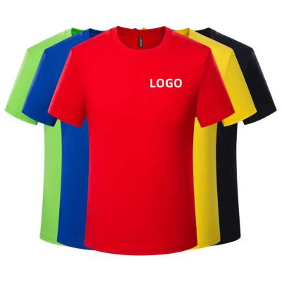 China QUICK DRY in stock Custom Logo Shorts Sleeve Free Shirt Design Custom Logo T-Shirt for sale