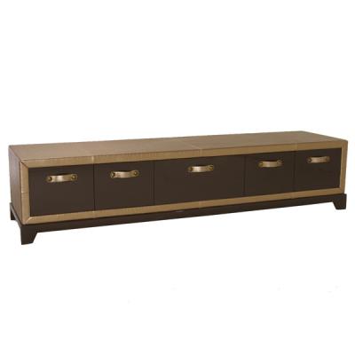 China JH10-03 Custom Solid Wood Showcase Living Room TV Cabinet in Living Room from JL&C Furniture (China Supplier) for sale