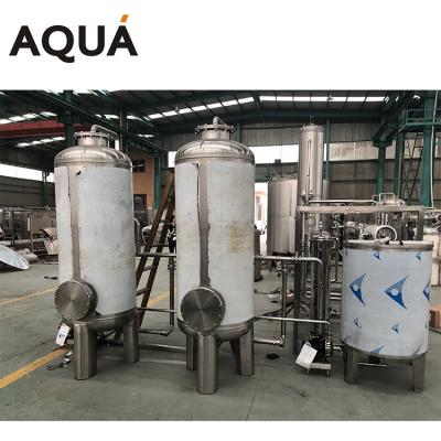 China food & Beverage Plant High Efficient RO Water Treatment Equipment / Pure / Mineral Water Making Machine for sale