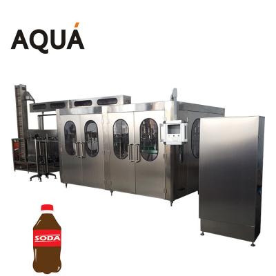 China 2021 newest type carbonated water filling beverage machine/carbonated water making machine/soft drink making plant for sale