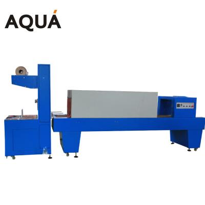 China food & factory automatic L type PE film wrap beverage machine/shrink wrap machine/thermal packing machine for sale