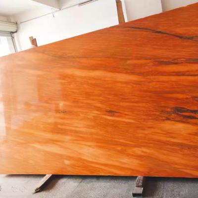 China High quality polished cloudy red orange marble rosa floor and wall tiles from modern china factory direct sale for sale