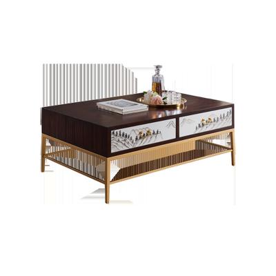 China Adjustable modern furniture set wooden coffee table (other) and for sale wholesale modern tea table for sale