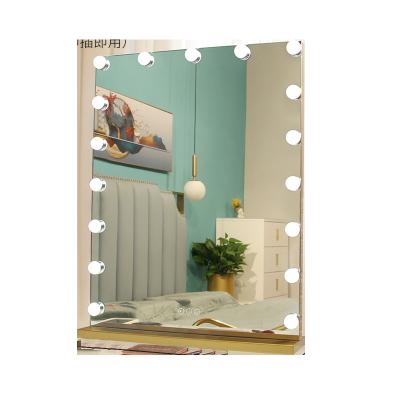 China Mirror Manufacturer Supply Smart Vanity Wall Mounted Led Wall Mounted Vanity Lighted Vanity Mirror Make Up Mirror for sale