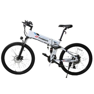 China Aluminum Alloy 500w 10.4ah Mountain Electric Folding Electric Bike Max White Motor Frame Power Battery for sale