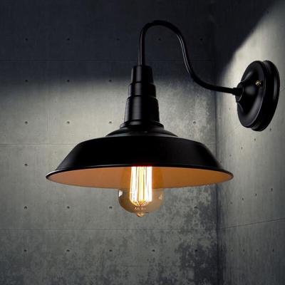 China Garden Vintage Wall Lamp Led Retro Decorative Light E27 Edison Iron LED Loft Light For Restaurant for sale