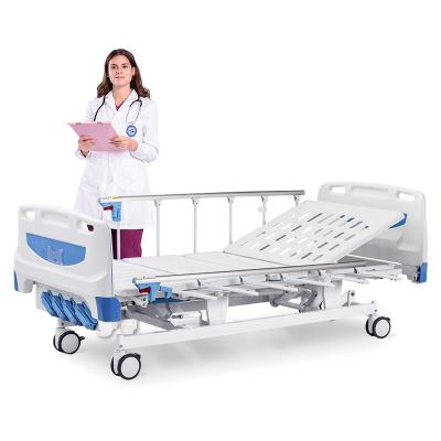 China China Contemporary Wholesale Comfortable Four Five Function Cranks Manufactures Hospital Bed for sale