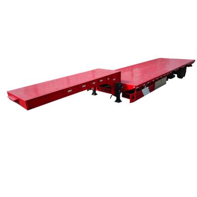 China China Product Unequal Width Lowbed Cargo Semi Trailer Truck Trailer GFC9400TDP Truck for sale