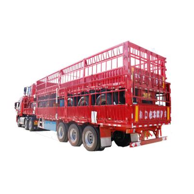 China High Quality Barrier Truck Trailer GFC9402CCYE 40ft Warehouse Container Semi-Trailer Truck for sale