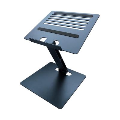 China Adjustable Adjustable Laptop Stand For Desktop Laptop Stand Ergonomic Aluminum Alloy Riser Laptop Stand for sale