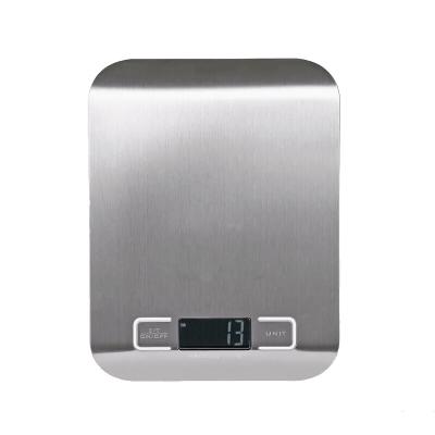 China Weigh Food Nutrition Kitchen Scale 304 Stainless Steel Digital Food Weight Measuring Scale for sale