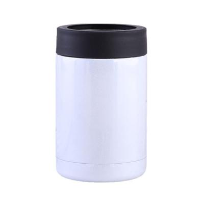 China Sustainable 12oz Can Cooler For Slim Beer And Seltzer Stainless Steel Hard Double Wall Sleeve Vacuum Insulated Drinks Holder for sale