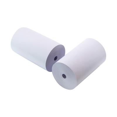 China Rolls Coreless 80x50mm POS ATM Printer Paper Roll Thermal Sensitive Paper POS Cash Paper Manufacturer Sales for sale