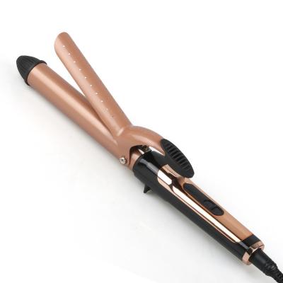 China ST2500 Tapered Customizable Electric Hot Rod Hair Styling Tool PTC Hair Ceramic Heating Curling Clamps for sale