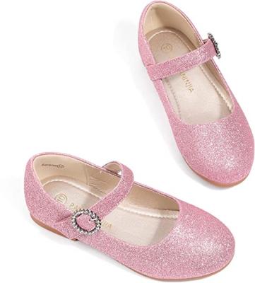 China Breathable High Heel Shoes for Children Princess Heel Shoes For Children Sandals Butterfly Knot Girls Child Sandals for sale