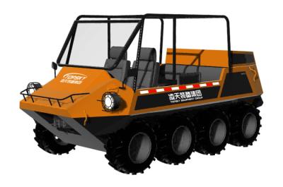 China All terrain amphibious vehicle equipped with location positioning function as a tow truck for sale