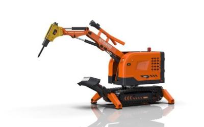 China Fire Rescue Remote Controlled 100m Robotic Demolition Machine for sale