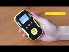 Demo portable gas detector, single gas, gas table available selective