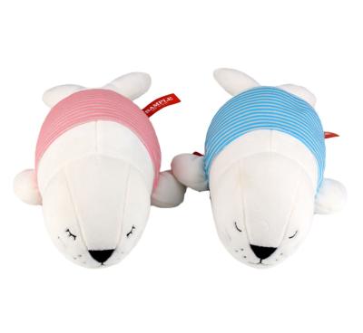 China Custom Soft Full Body Joint Stuffed Plush Toy Dolphin Massage Hammer Massage Plush Toy Pillow for Kids for sale