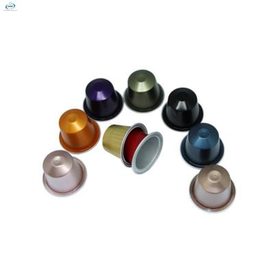 China Factory Compatible Nespresso Aluminum Foil Coffee Capsule Eco - Friendly Directly for sale