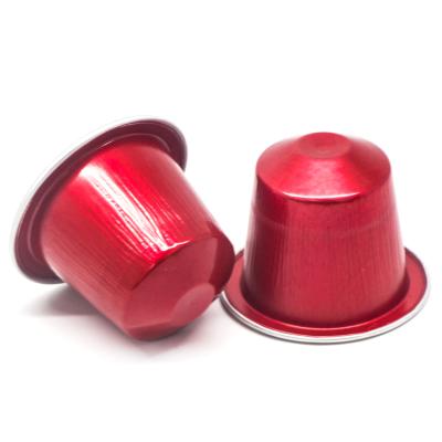 China Free Samples Aluminum Material Eco - Friendly Coffee Capsule Nespresso On Sale for sale