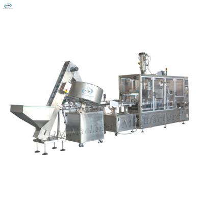 China Full Automatic Aluminum Nespresso Hsp-6 Beverage Filling Capsule Production Line for sale