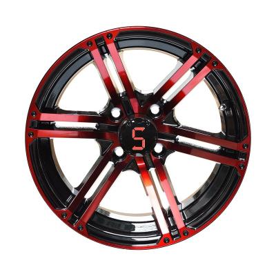 China All golf cart golf cart accessories, 12 inch golf cart wheels, 4 wheel drive electric golf cart alloy wheel for sale