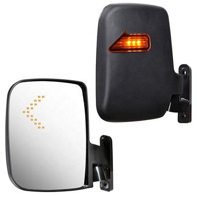 China Golf Cart Parts Shu-Ran Golf Cart LED Side Mirrors for EZ-GO, YMH and Club Car for sale