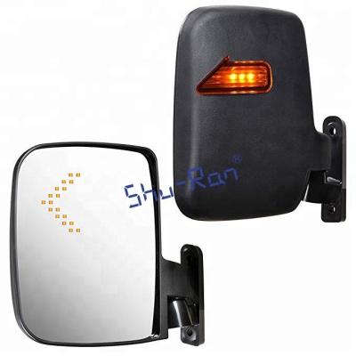 China Universal Golf Cart Parts Golf Cart LED Side Mirrors for sale