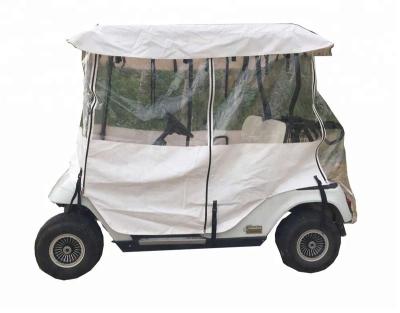 China Luxury Ezgo Golf Club Cart Enclosure /Golf Cart Rain Covers for sale