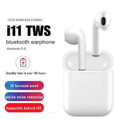 China i11 TWS Mini In-Ear Wireless Headphones Earbuds BT V5.0 Mini Headsets With Mic For Smart Phones for sale