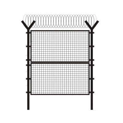 China Hot Dipped Galvanized Protection Performance High Security Bto-22 Concertina Razor Barbed Wire for sale