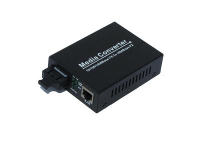 China Dual Gigabit Fiber Optic Media Converter Multimode 224m / 550m For Industrial for sale