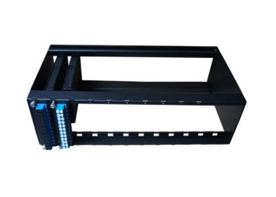 China Data Center LAN / SAN MPO Fiber Optic Cable Patch Panel For Structured Wiring for sale