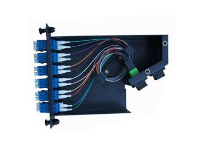 China Single Mode MTP / MPO Patch Panel Duplex LC Fiber Patch Panel for sale