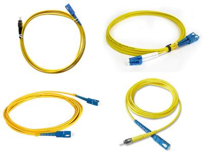 China Communication Fiber Optic Simplex Patch Cord St Connector Fiber Optic Cable for sale