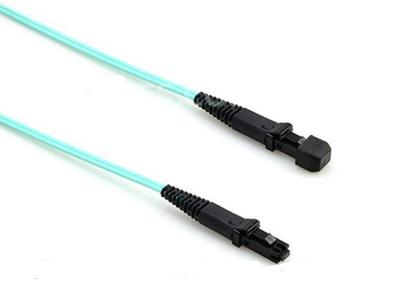 China MTRJ-MTRJ Duplex Fiber Optic Patch Cords Premium Quality OM3 10G 50 / 125 for sale