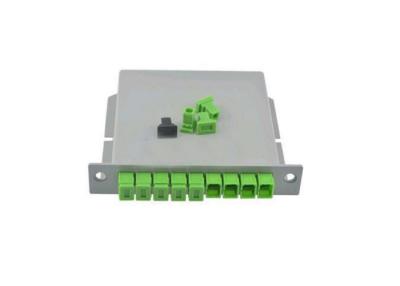 China Customized LGX Fiber Optic PLC Splitter 1260 ~ 1650nm Wavelength for sale