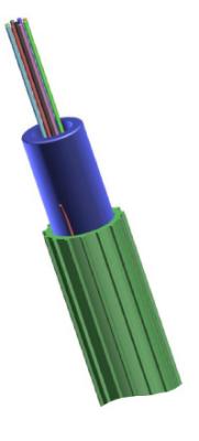 China Mini uni-tube blown cable for sale