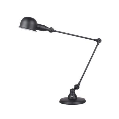 China Long Swing Arm Traditional Flexible Metal Adjustable Folding Reading Table Led Desk Lamp for sale