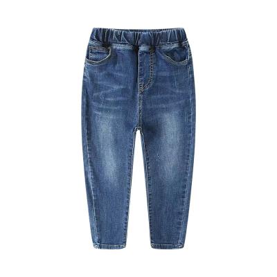 China Breathable 4-13 Years Kids Fashion Clothes To Pant Infant Boy Bowboy Casual Jean Kids Boys Jeans Pants Long Denim Dress Pants for sale