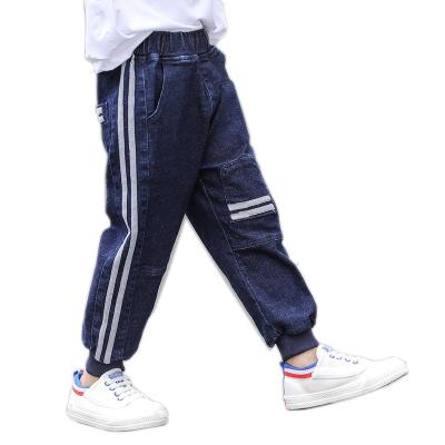 China Breathable 4-13 Years Kids Fashion Clothes Classic Denim Clothing Baby Boy Long Pants Casual Bowboy Kids Boys Jeans Pants for sale