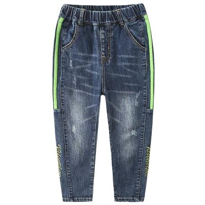 China Breathable 4-13 Years Kids Fashion Clothes Classic Denim Clothing Baby Boy Long Pants Casual Bowboy Kids Boys Jeans Pants for sale