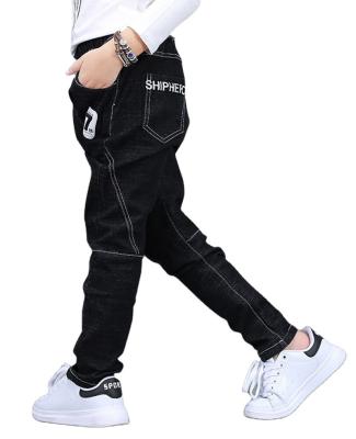 China Breathable 4-13 Years Kids Fashion Clothes Basic Baby Boy Denim Clothing Long Pants Boys Bowboy Casual Kids Jeans Pants for sale