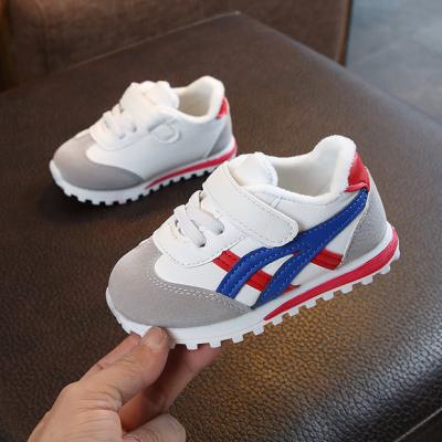 China Mesh Breathable Slip On Child Sneaker Fashion Children's Casual Walking Sneakers Boys Baby Girls Flat Sports Running Shoe for sale