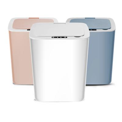 China Best Quality Smart Kitchen Hotel Kitchen Sustainable Office Sensor Plastic Automatic Infrared Waste Bin for sale