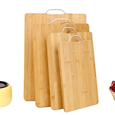 China Sustainable Cheap Price Organic Cheese Fruit Meat Customized Bamboo Wood Chopper Block for sale