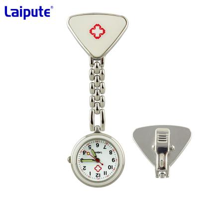 China Silver Digital Nurses Clip On Fob Watch Waterproof Watches For Nurses Te koop