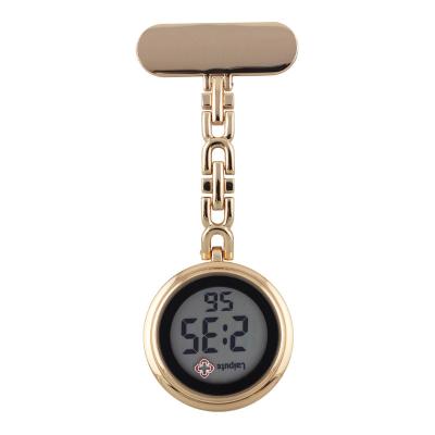 Cina 34mm Case Digital Fob Watch Organic Glass Pendant Watches For Nurses in vendita